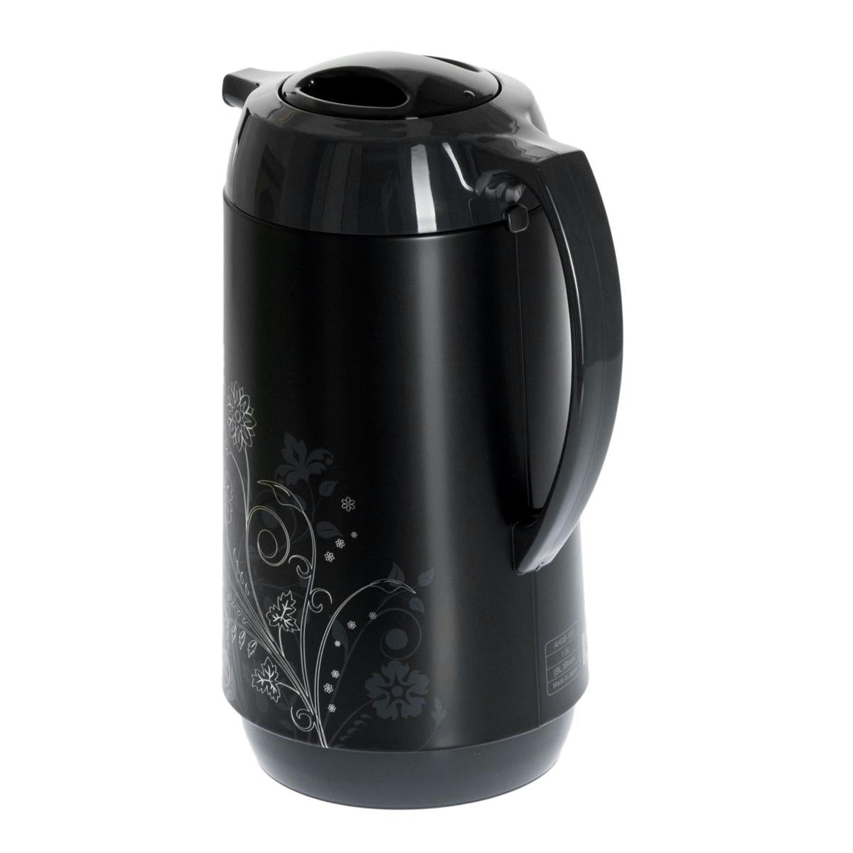 Zojirushi Glass Lined Vacuum Insulated Handy Pot 1 Litre Black