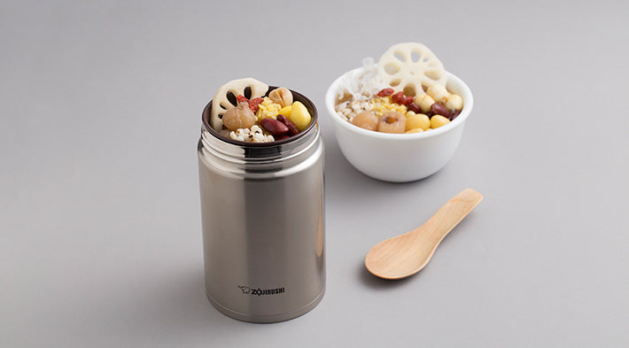 Zojirushi Stainless Steel Vacuum Insulated Food Jar, 550 Ml, Stainless  (sw-hae55 Xa)