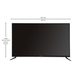 Salora 80 Cm (32 Inches) HD Ready Smart LED Coolita TV SLV-4324 SFC | High Brightness | Sleek Frameless Design With Metal Back | Powerful 20W Speakers With Dolby Audio I Eye Protection Mode I 300+ Cloud Games