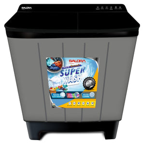 Salora 8.5 KG 5 Star Semi-Automatic Top Loading Washing Machine, SWMS-8505 (Grey)